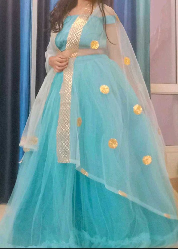 Ball Gown Full Flair Ruffle Lehanga