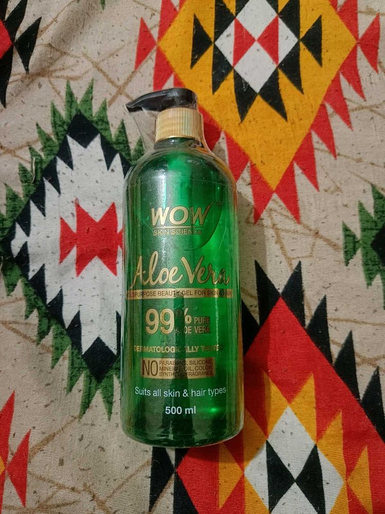 Wow Aloe Vera Gel 500ml