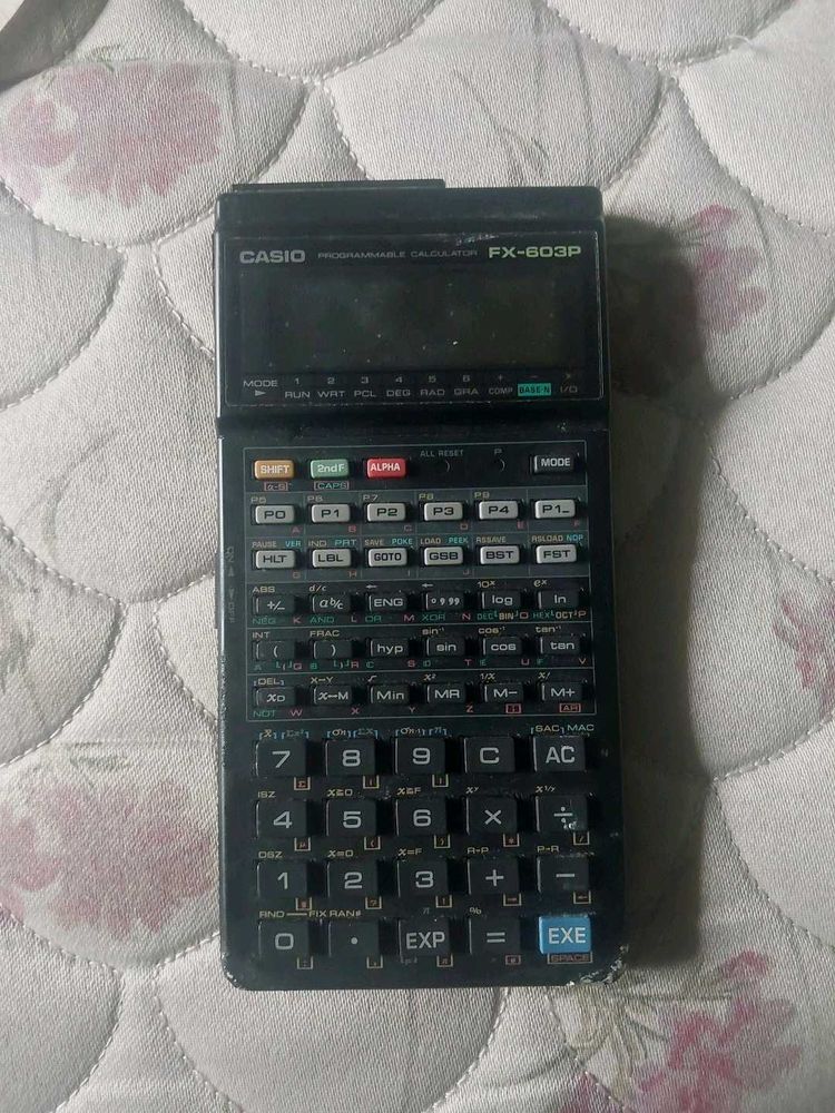 Vintage Casio FX-603P Calculator