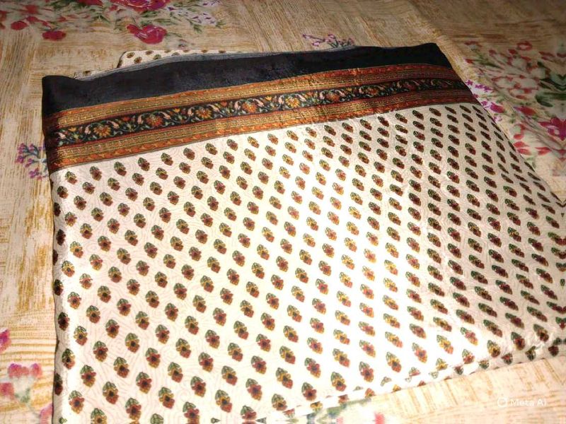 satin silk beautifull saree