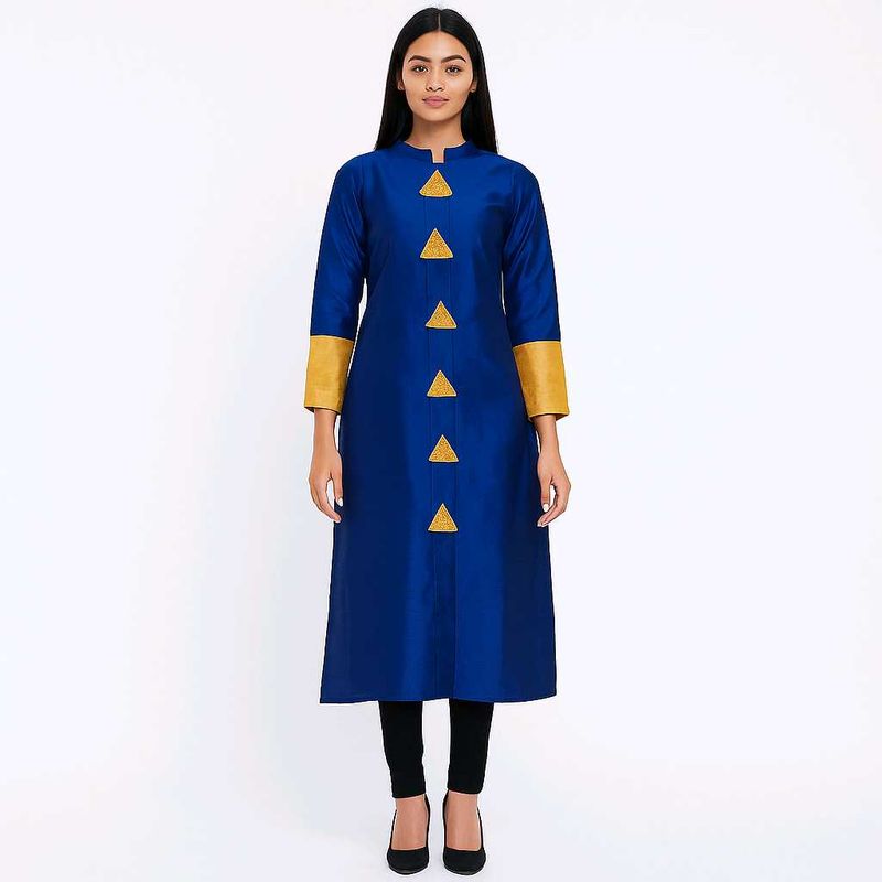 Blue &amp; Gold Tunic