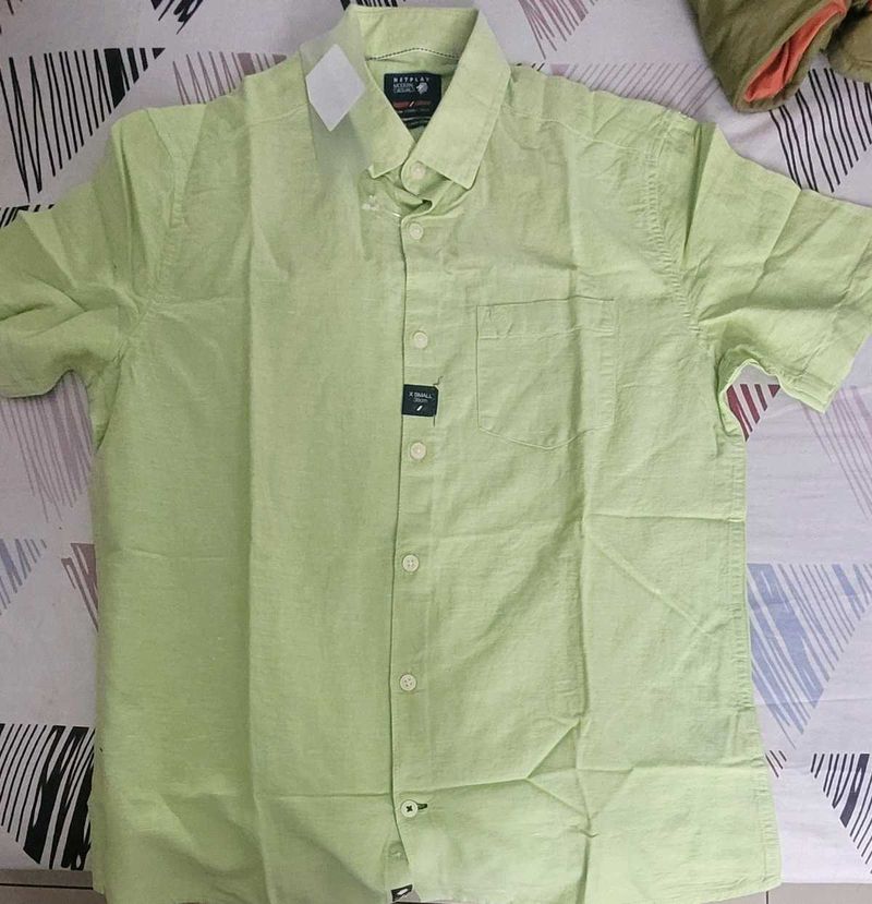 Netplay Premium Linen Shirt
