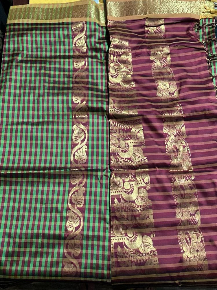 Festive &amp; party wear saree with blouse