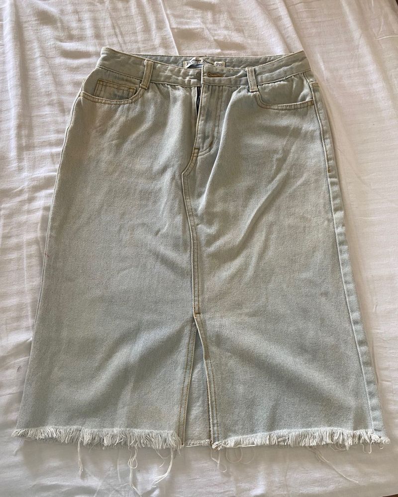 Denim Skirt