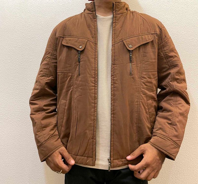 Brown Bomber Jacket ✨️