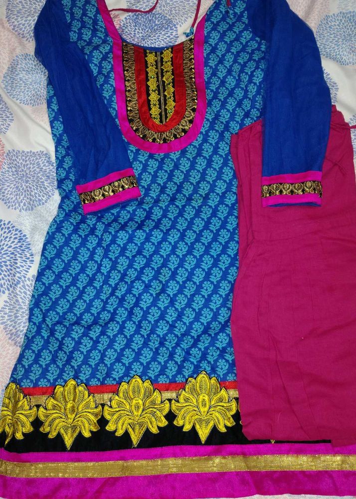 9 Cotton Kurta Suit Set