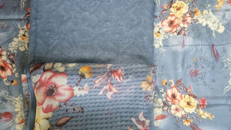 Crepe Dress Material