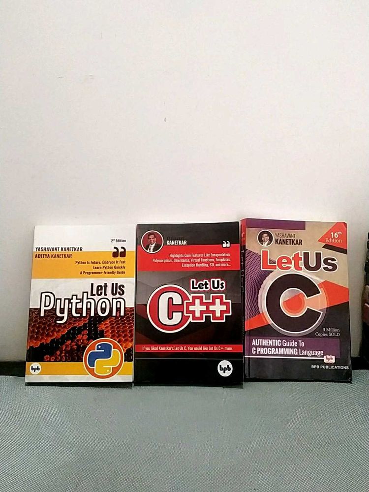 Programming Books: Python, C++, and C