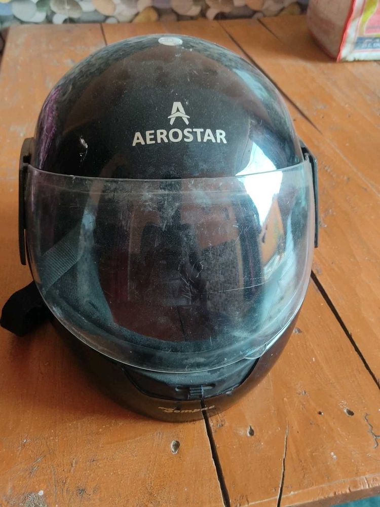 Aerostar Black Helmet