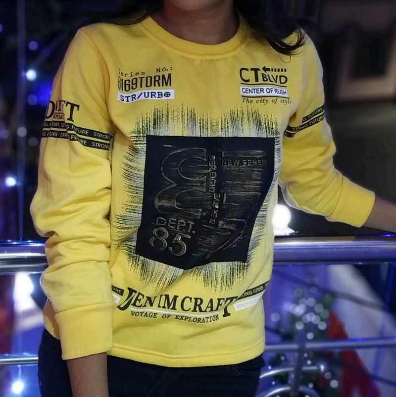 Yellow Sweatshirt