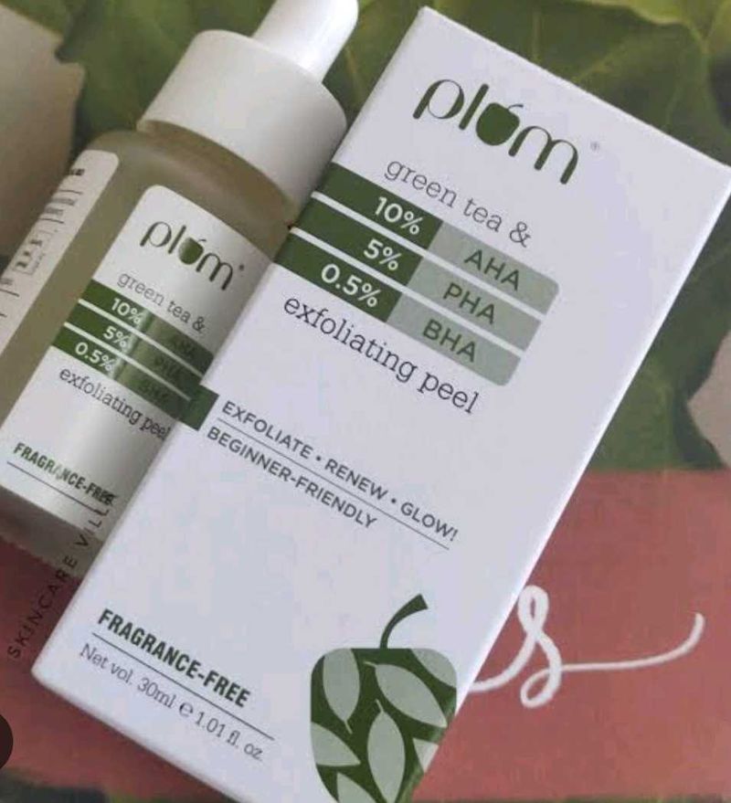Plum 10% AHA with 5% PHA &amp; 0.5% BHA Green Tea Exfo