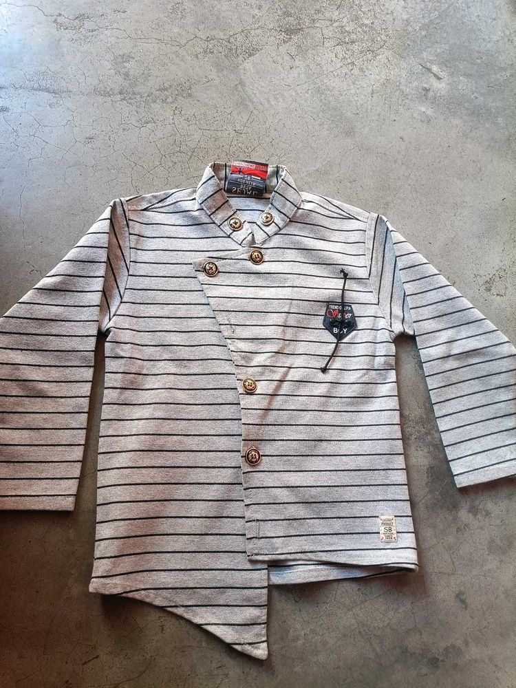 Boys New Design Coat Grey