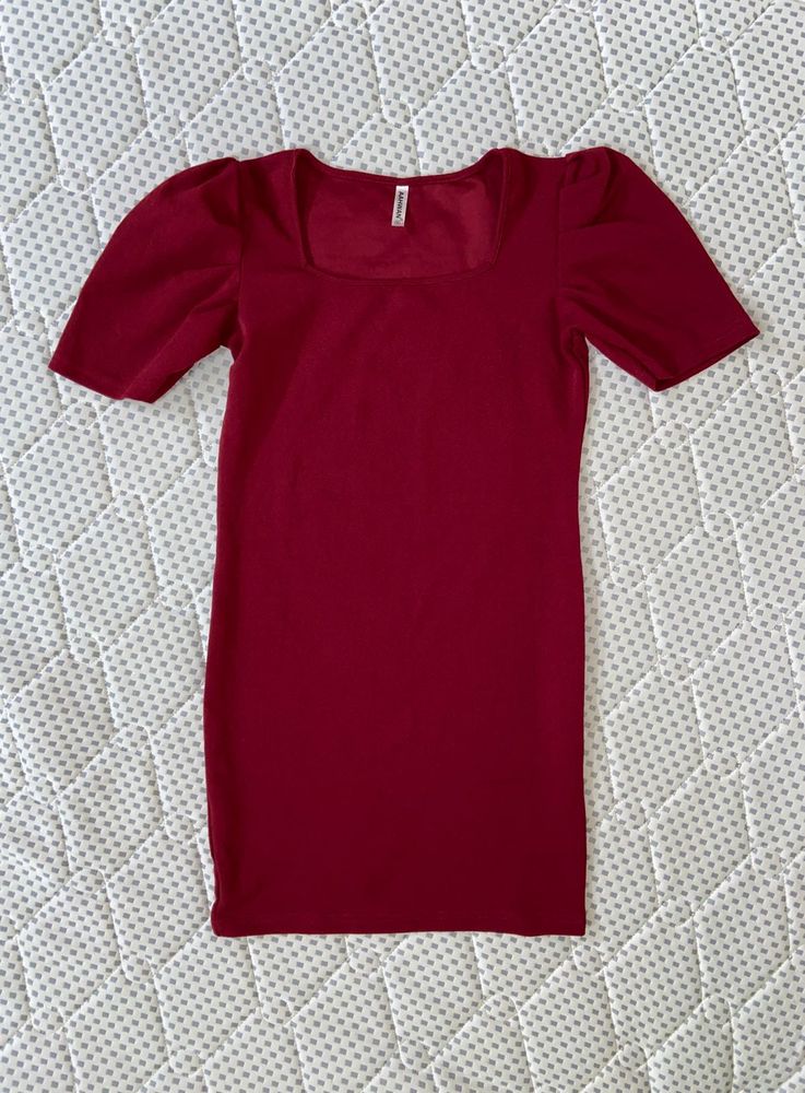 Maroon Mini-Dress🌹🍷