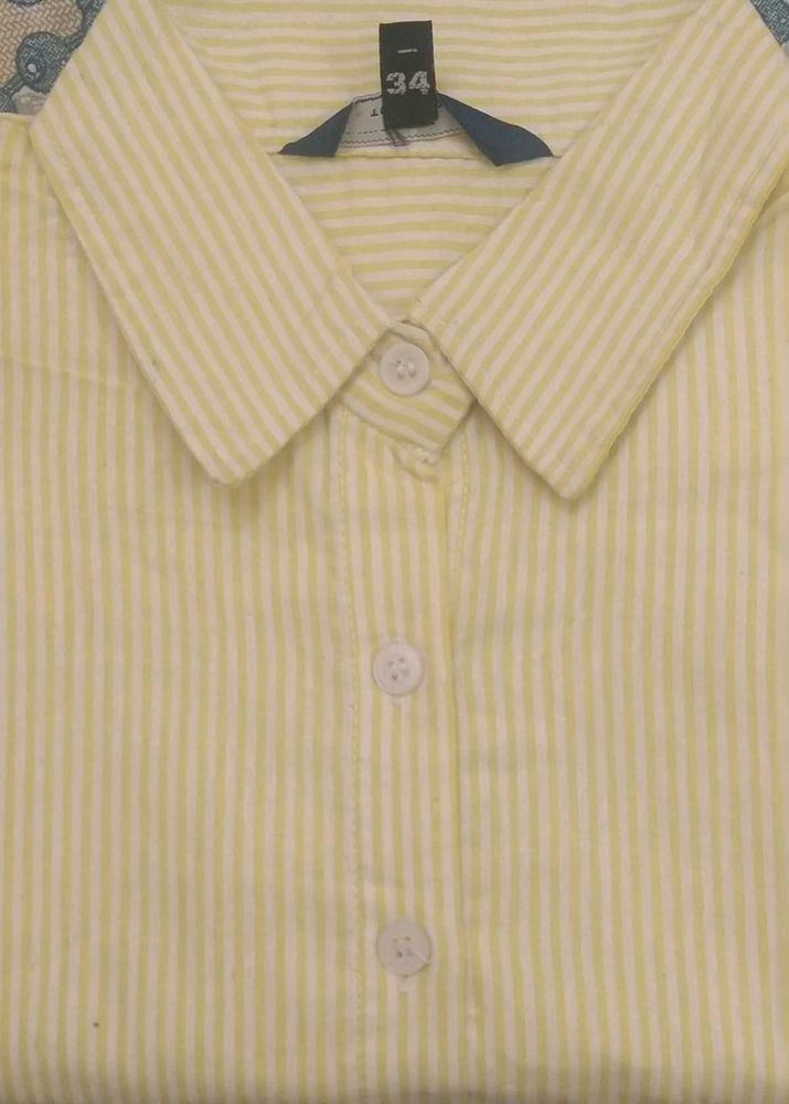 Yellow Cotton Shirt