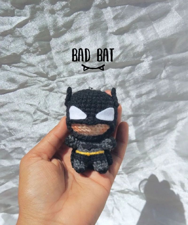 !!RESTOCK!! Crochet Batman Keychain