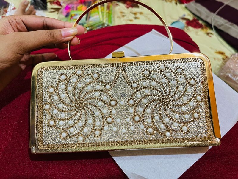 Elegant Clutch party wear new wdt tag