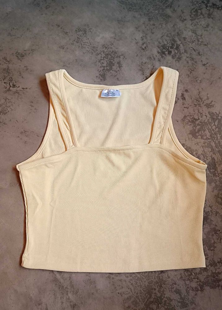 Littlebox Yellow Tank Top