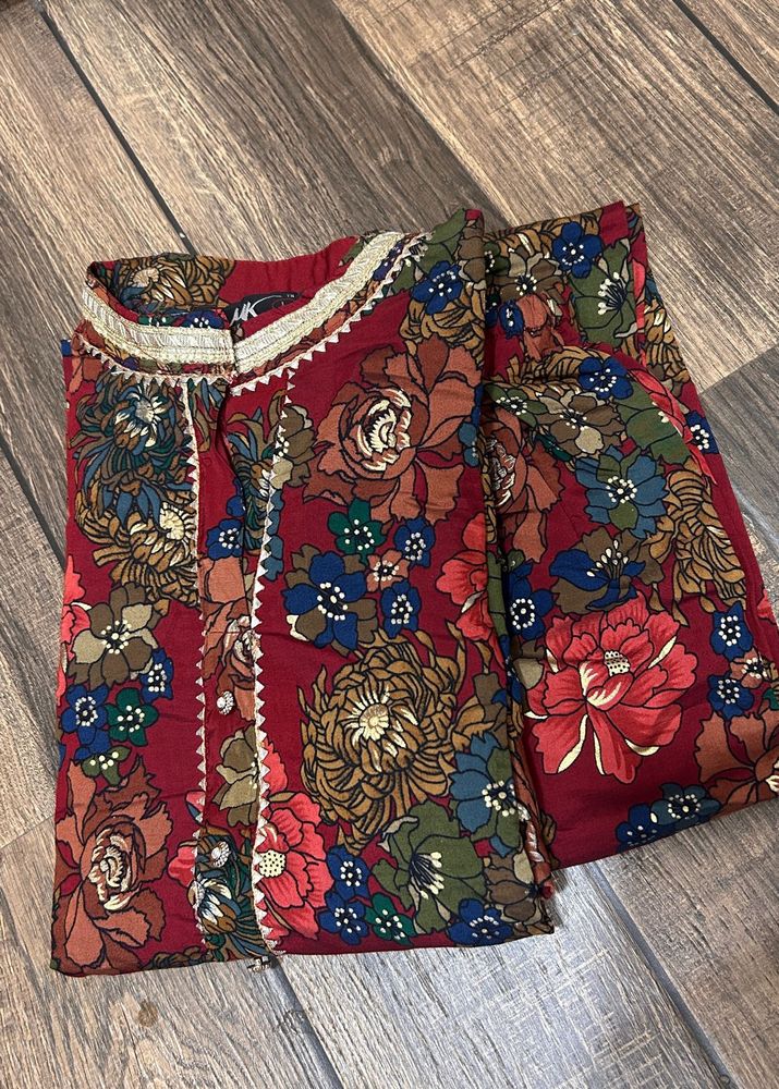 Floral Kurta Set &amp; Suit