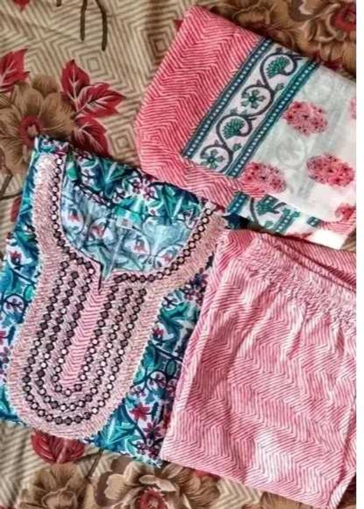 Kurta Plazzo With Dupatta For Women