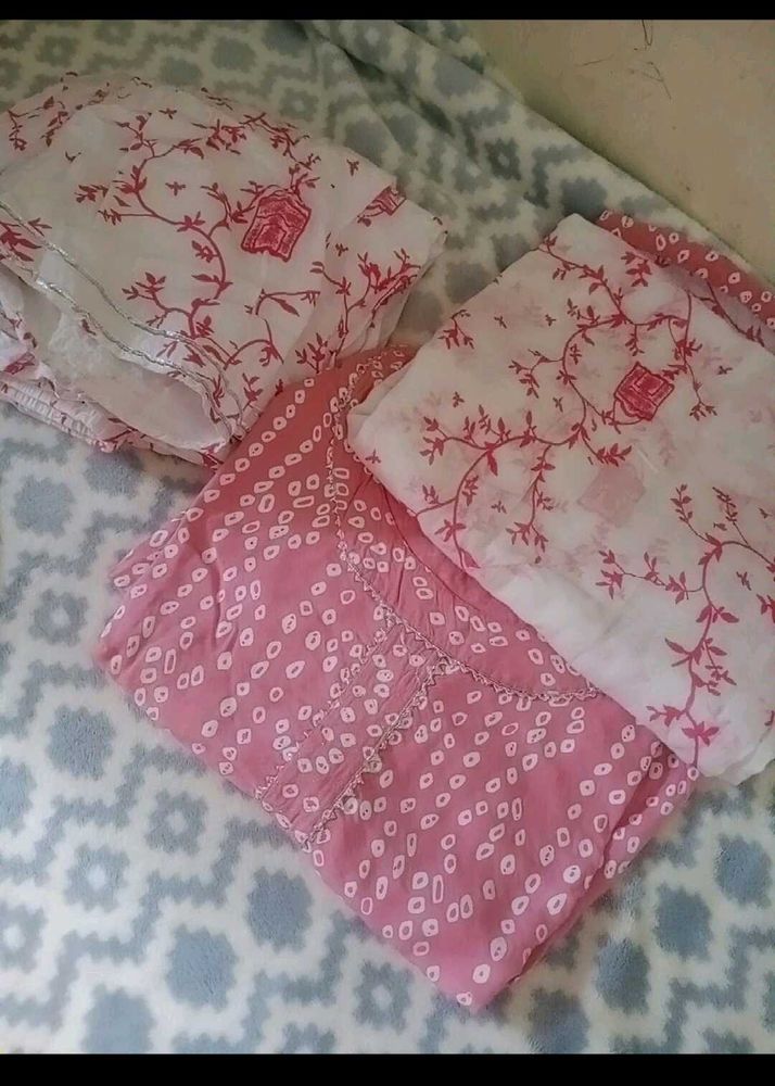 Kurta, Skirt And Big Duppata