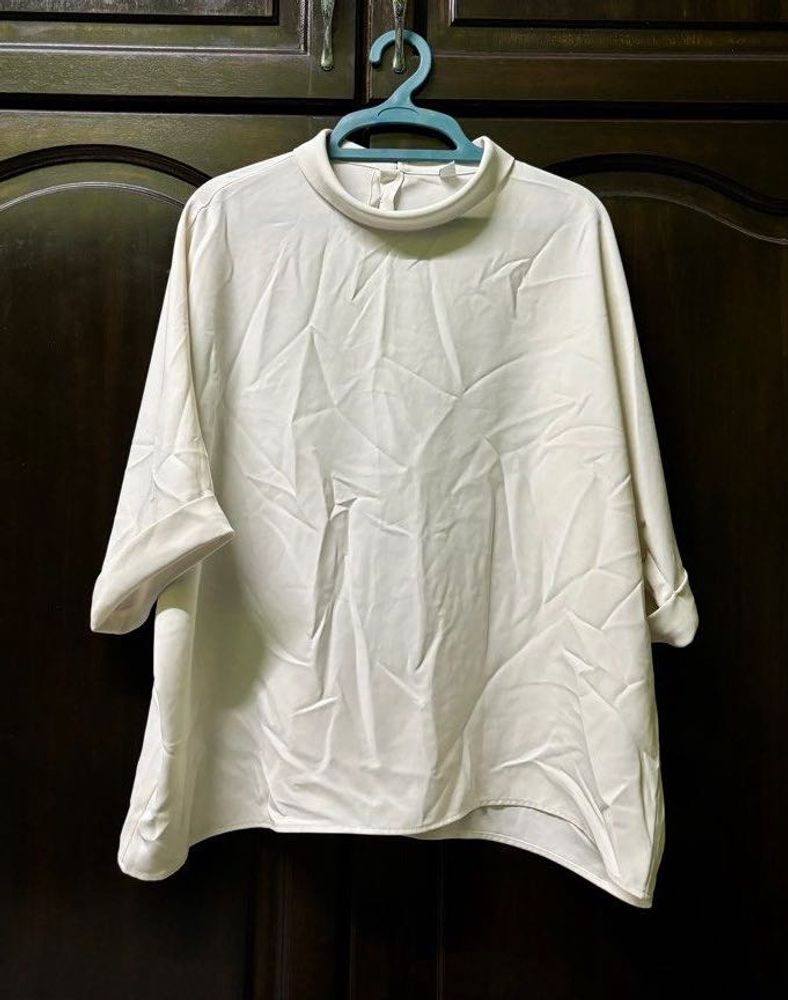 Over Sized  Uniqlo White Shirt