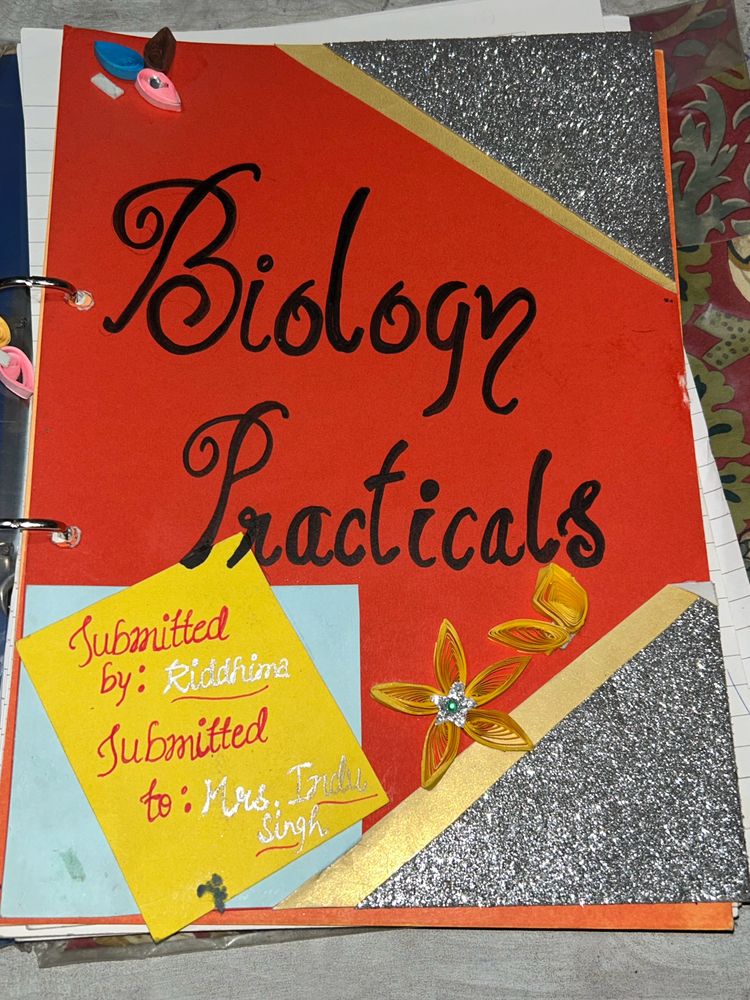 Biology Class 12th Practical File