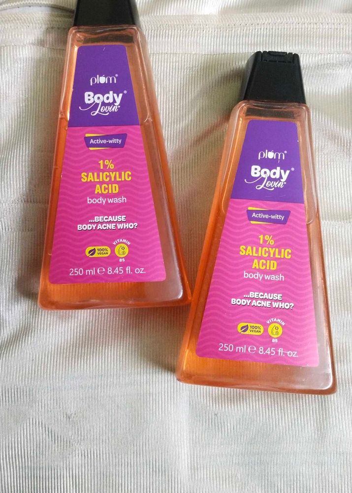 Plum Combo 2  Shawer Gel Salicylic