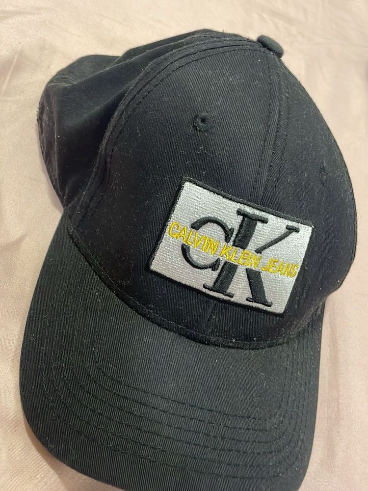 Calvin Klein Jeans Black Baseball Cap