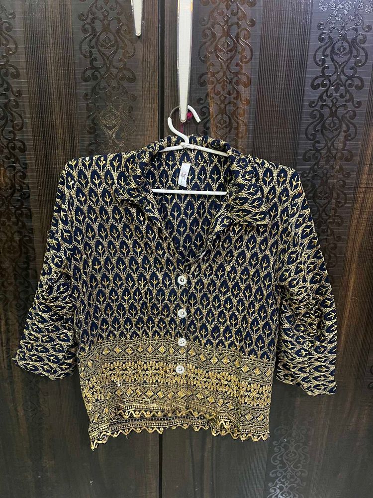 Elegant Embroidered Blouse