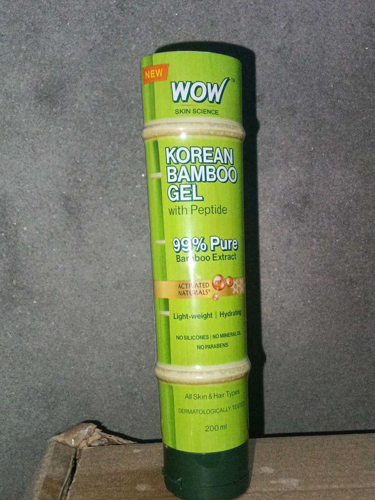 WOW Korean Bamboo Gel