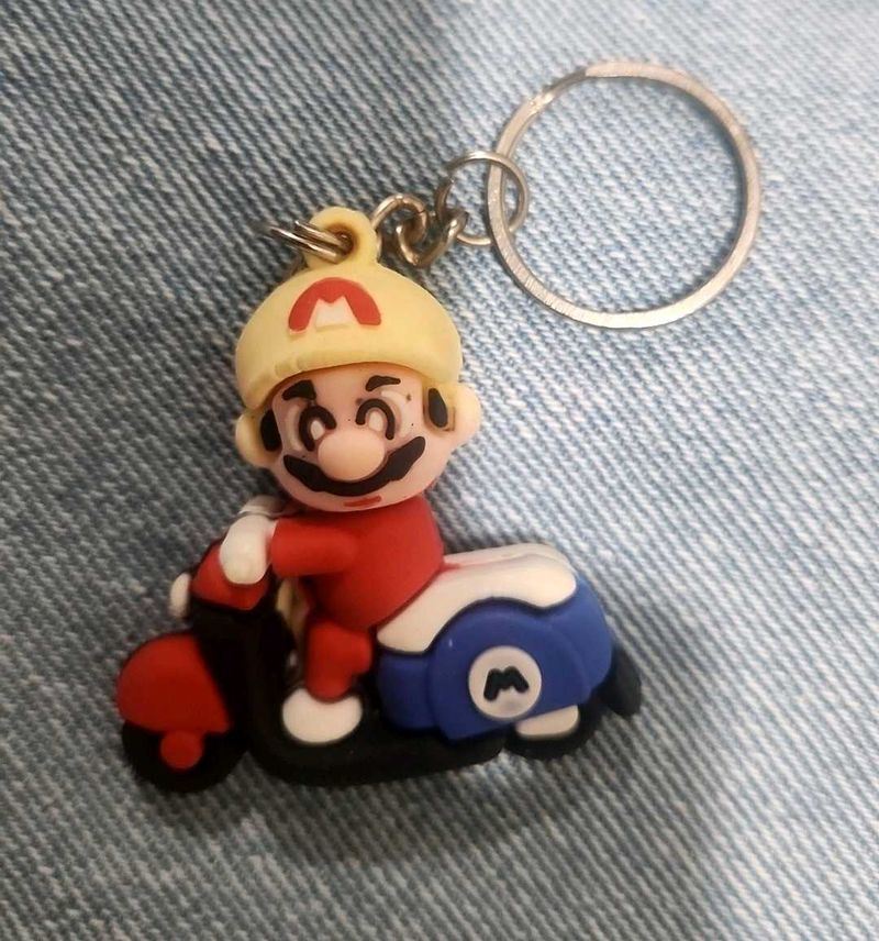 MARIO scooter Keychain