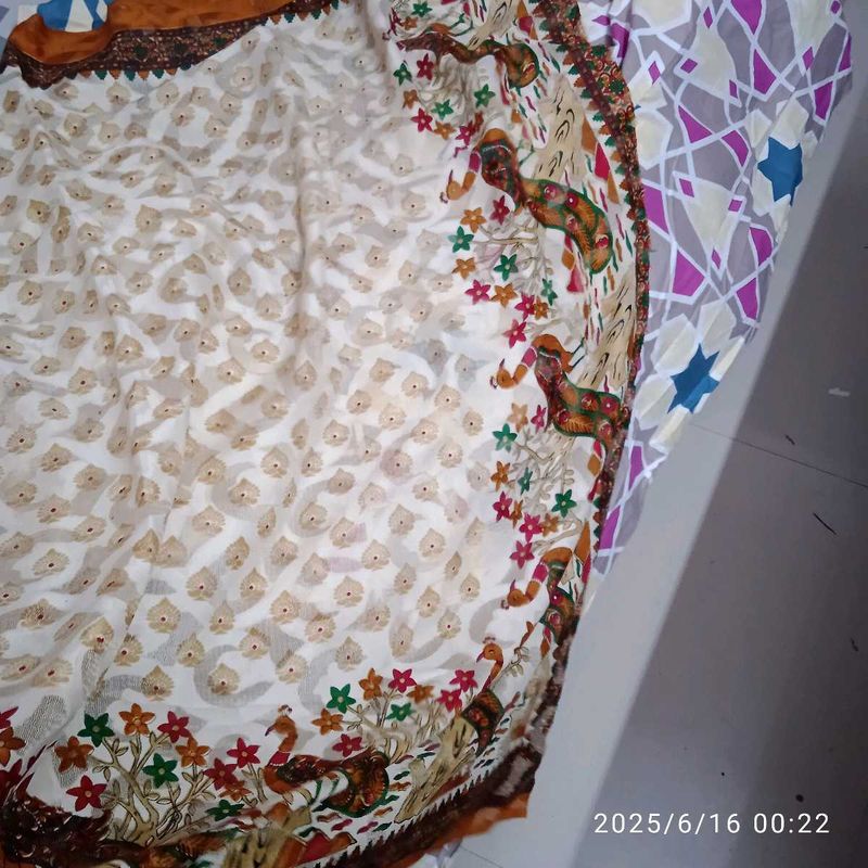 New Peacock Saree