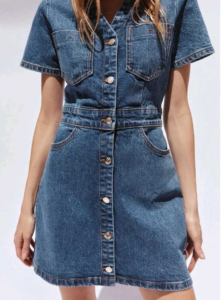 Denim Mini Dress