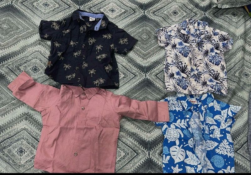Boys&#39; Shirts Bundle - Four Items