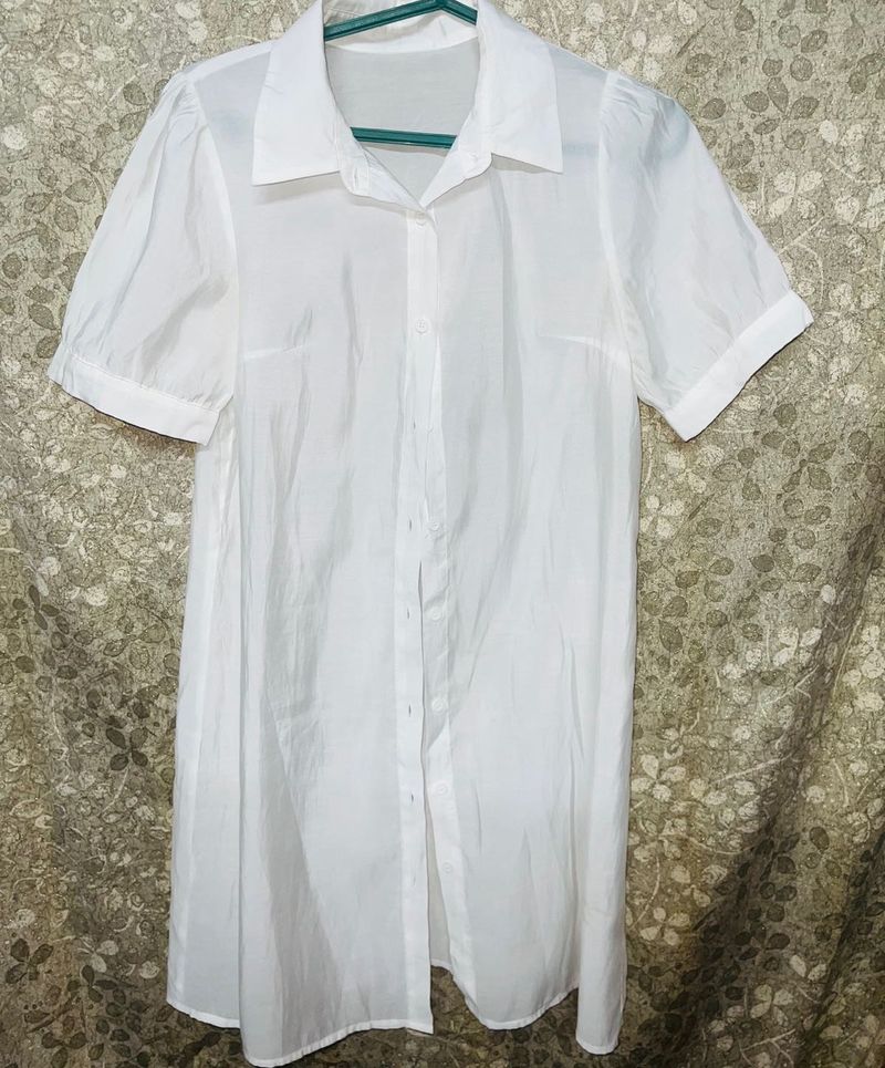 Long White Shirt