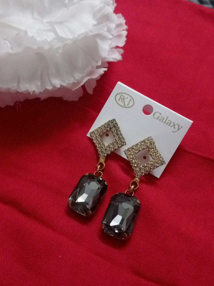 Elegant Galaxy Drop Earrings