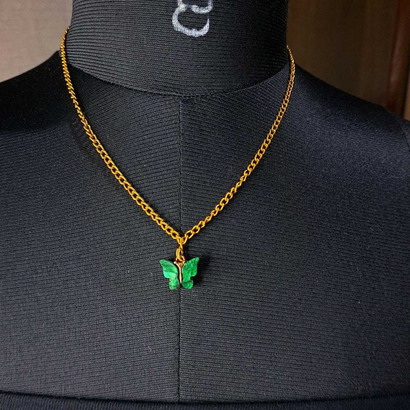 Butterfly Pendant Necklace