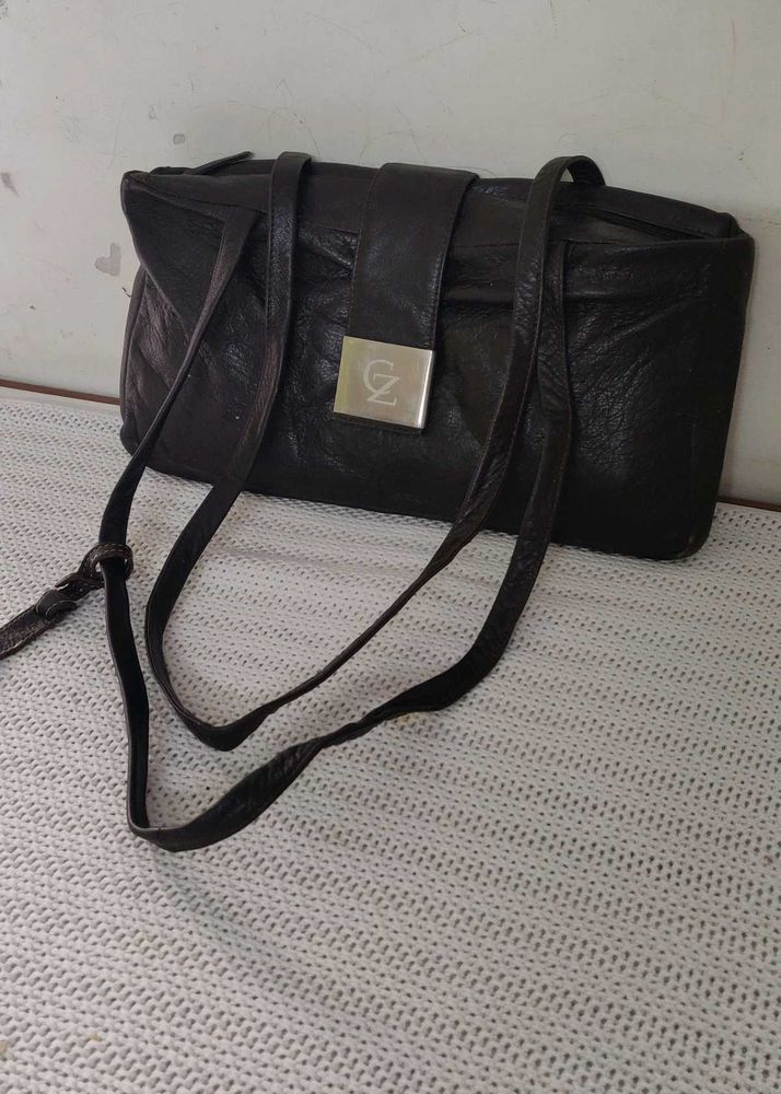 Elegant vintage Brown Handbag