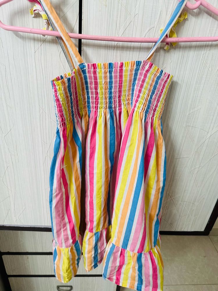 Colorful Striped Top
