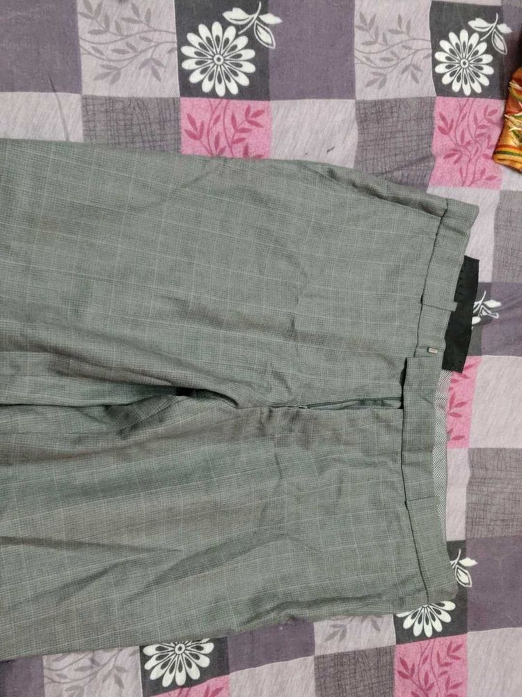 gray formal pants