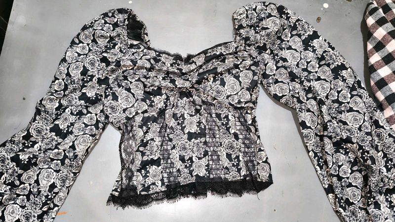 Floral Print Blouse
