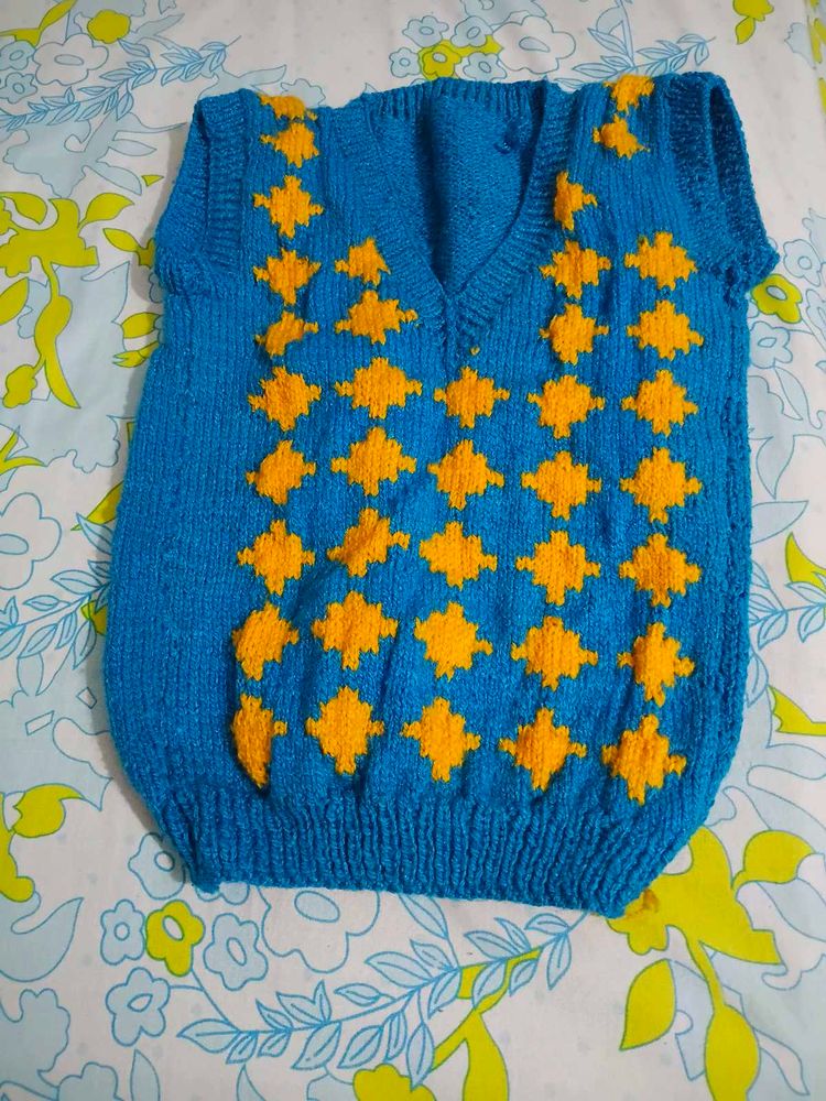 Free Delivery Vintage Knit Vest
