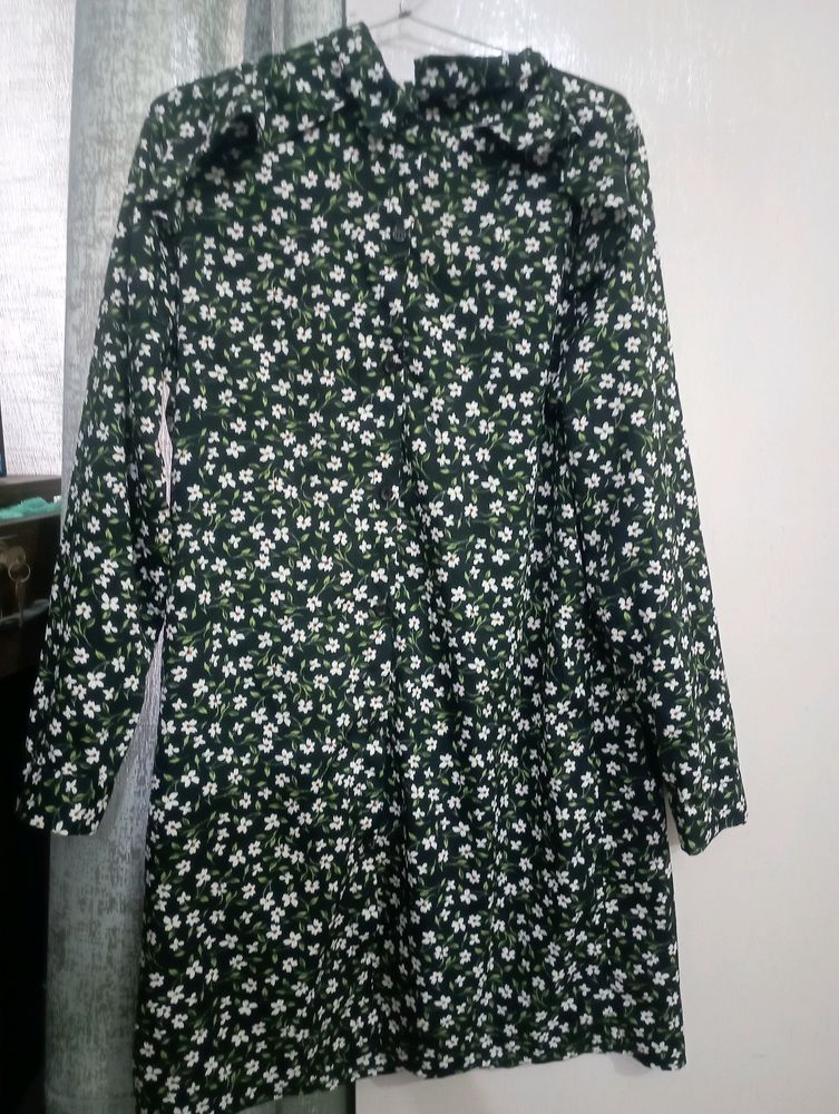 Floral Long Shirt