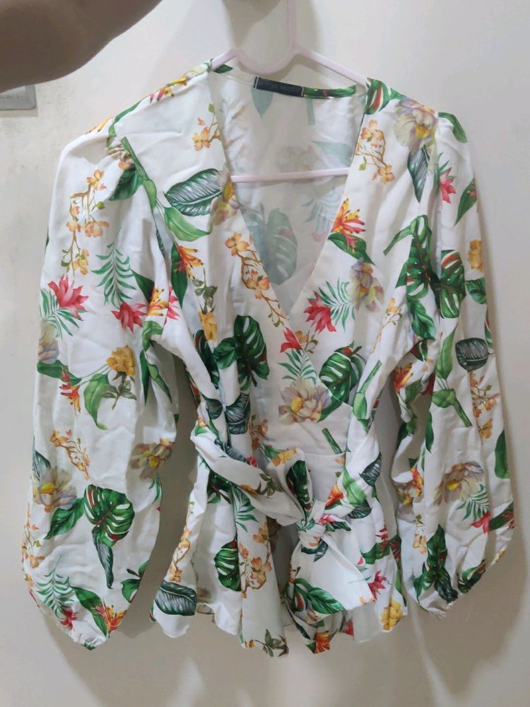 printed top