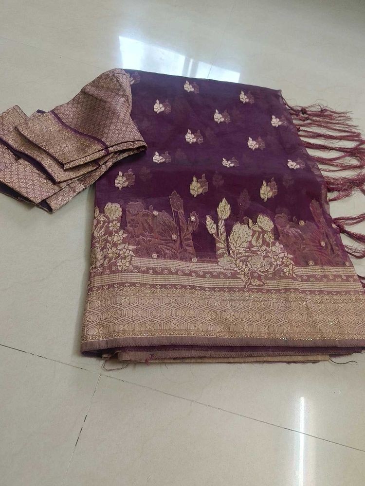 Soft Organza Saree
