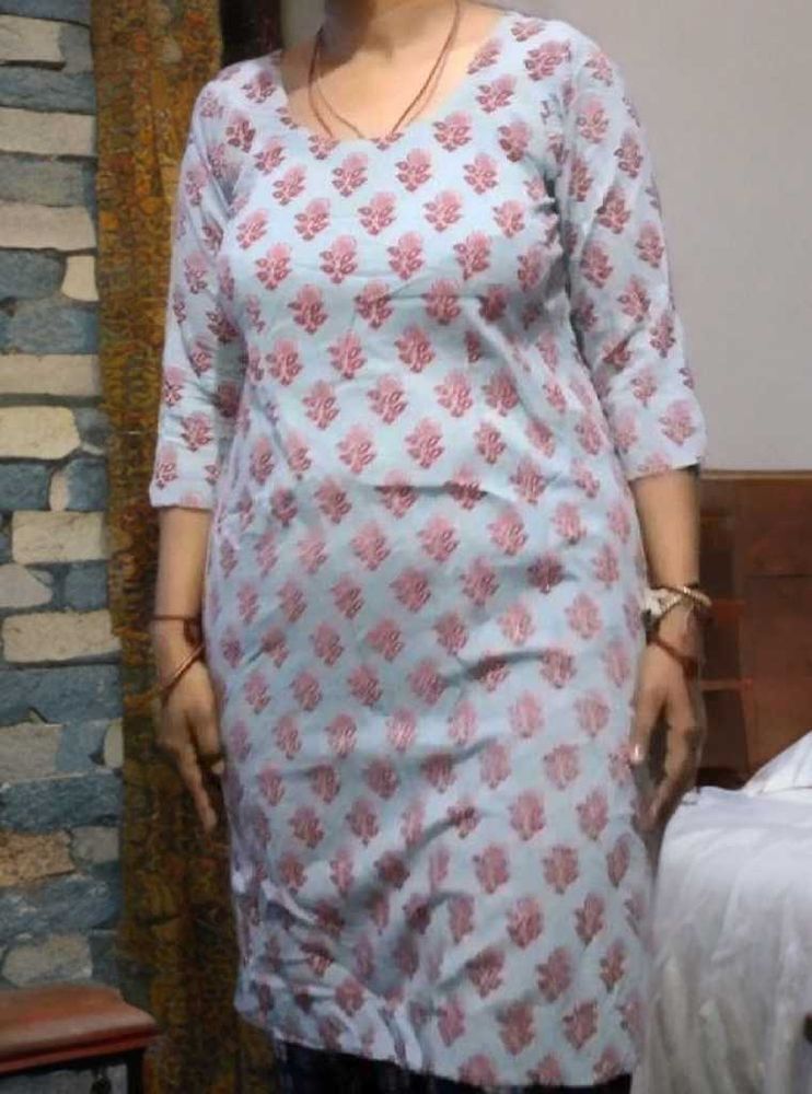 Beautiful Kurti &amp; Silk Salwar
