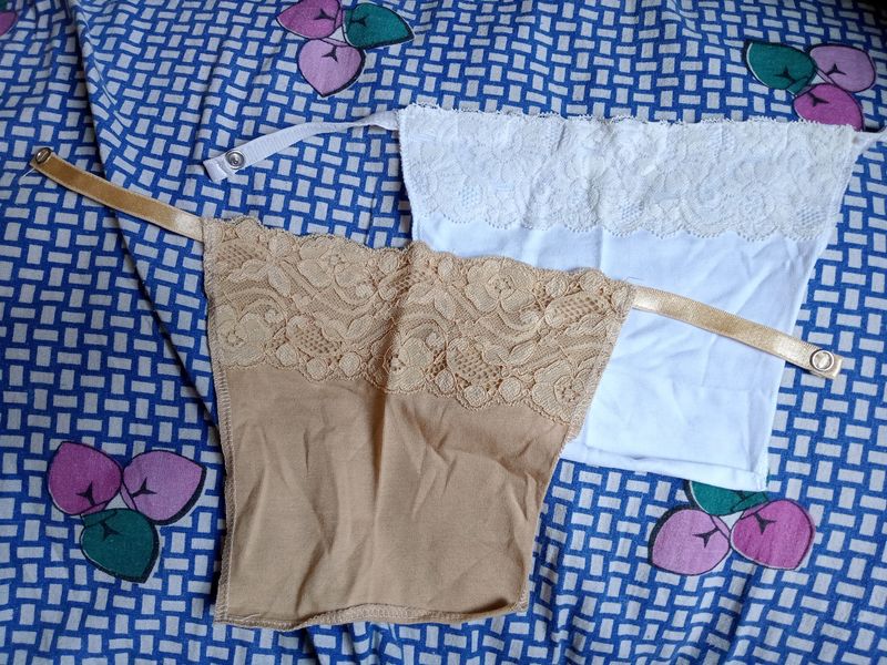 Clevage Covering Cloth For Deep Neck Tops