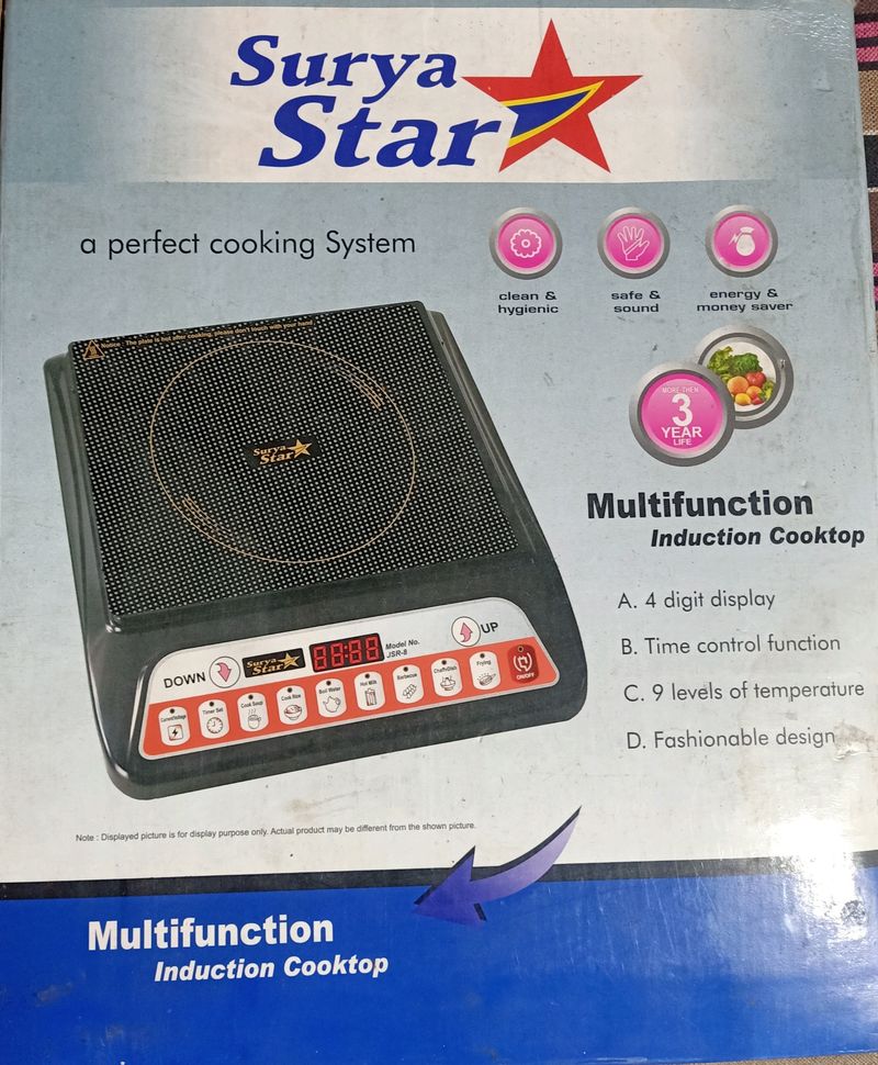 Surya Star Multifunction Induction Cooktop 2000w
