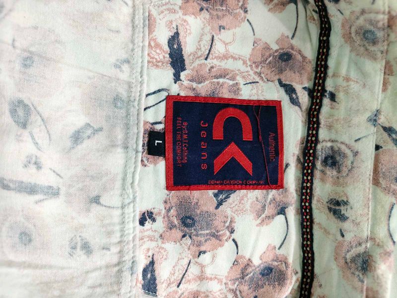 CK Jeans Floral Shirt