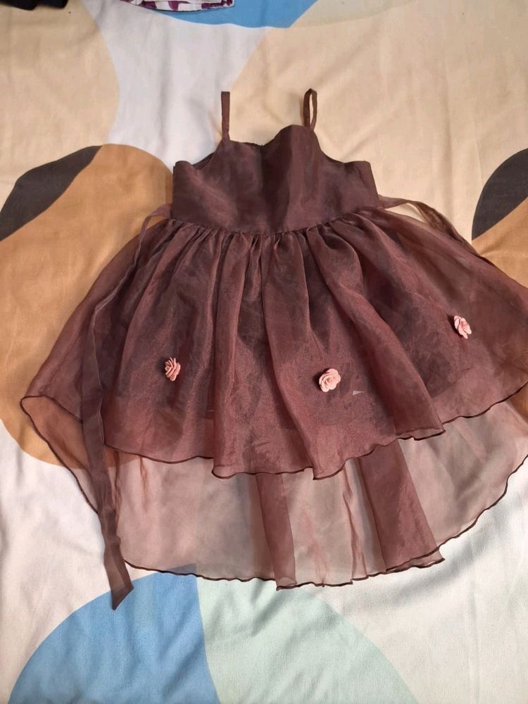 kids girl high low beatifull frock